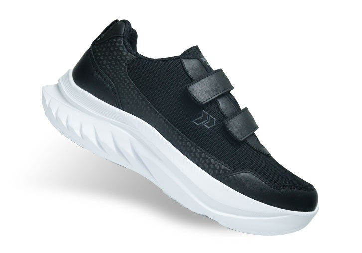 PRECISE EVANS VC JT BLACK/WHITE Original Precise Shoes